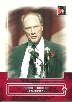 2011 In The Game Canadiana #73 Pierre Trudeau Front