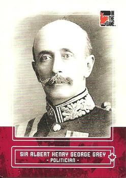 2011 In The Game Canadiana #81 Sir Albert Henry George Grey Front