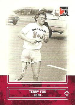 2011 In The Game Canadiana #88 Terry Fox Front