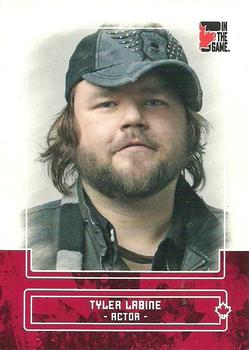 2011 In The Game Canadiana #94 Tyler Labine Front