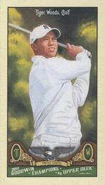 2011 Upper Deck Goodwin Champions - Mini #21 Tiger Woods Front