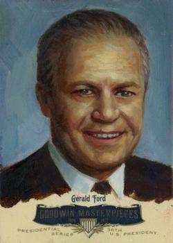 2011 Upper Deck Goodwin Champions - Presidential Masterpieces #38 Gerald Ford Front