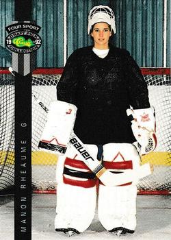 1992 Classic Four Sport #NNO Manon Rheaume Front