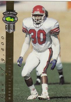 1992 Classic Four Sport - Gold #142 Marquez Pope Front