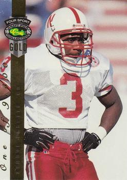 1992 Classic Four Sport - Gold #143 Tyrone Legette Front