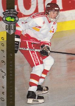 1992 Classic Four Sport - Gold #184 Sergei Gonchar Front