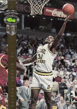 1992 Classic Four Sport - Gold #35 Anthony Tucker Front