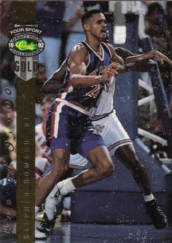 1992 Classic Four Sport - Gold #50 Stephen Howard Front
