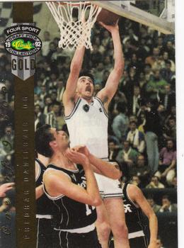 1992 Classic Four Sport - Gold #75 Predrag Danilovic Front