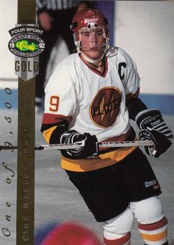 1992 Classic Four Sport - Gold #169 Kirk Maltby Front