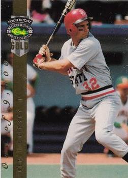 1992 Classic Four Sport - Gold #240 Benji Grigsby Front