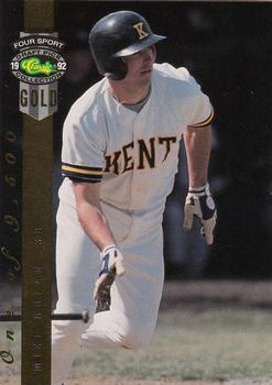 1992 Classic Four Sport - Gold #263 Mike Gulan Front