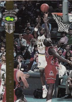 1992 Classic Four Sport - Gold #7 Henry Williams Front