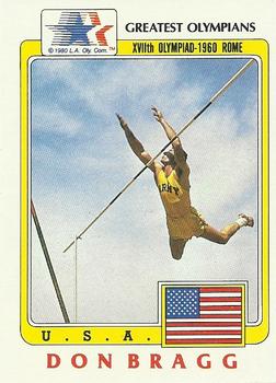 1983 Topps Greatest Olympians #17 Don Bragg Front