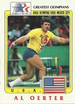 1983 Topps Greatest Olympians #1 Al Oerter Front