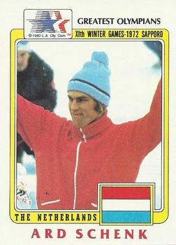 1983 Topps Greatest Olympians #27 Ard Schenk Front