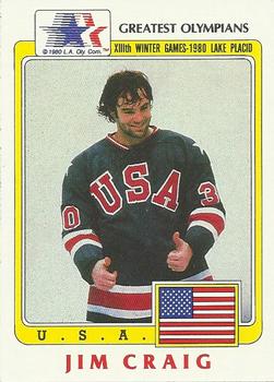 1983 Topps Greatest Olympians #33 Jim Craig Front