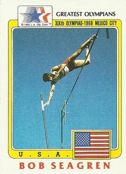 1983 Topps Greatest Olympians #35 Bob Seagren Front