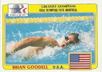 1983 Topps Greatest Olympians #3 Brian Goodell Front