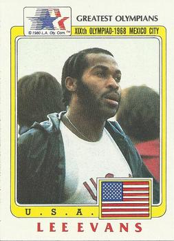 1983 Topps Greatest Olympians #40 Lee Evans Front