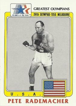 1983 Topps Greatest Olympians #43 Pete Rademacher Front