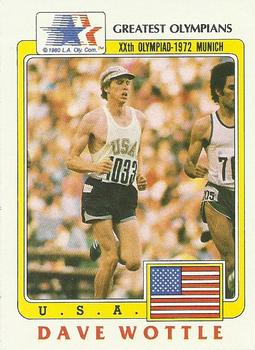 1983 Topps Greatest Olympians #44 Dave Wottle Front