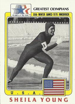 1983 Topps Greatest Olympians #64 Sheila Young Front