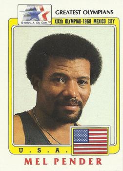 1983 Topps Greatest Olympians #65 Mel Pender Front