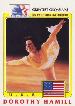 1983 Topps Greatest Olympians #6 Dorothy Hamill Front