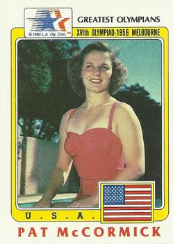 1983 Topps Greatest Olympians #76 Pat McCormick Front