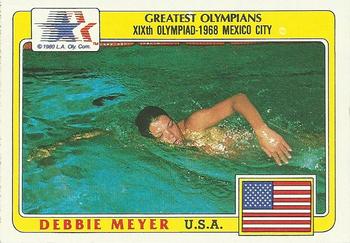 1983 Topps Greatest Olympians #82 Debbie Meyer Front