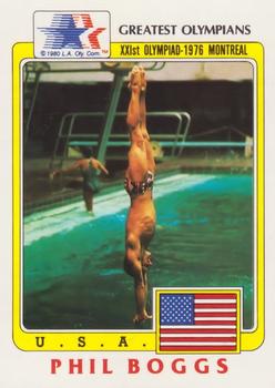 1983 Topps Greatest Olympians #85 Phil Boggs Front