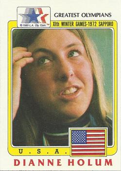 1983 Topps Greatest Olympians #90 Dianne Holum Front