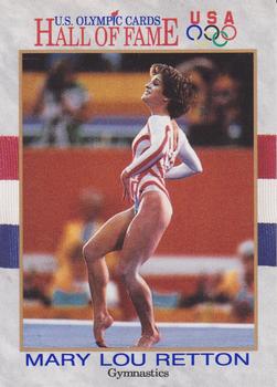 1991 Impel U.S. Olympic Hall of Fame #27 Mary Lou Retton Front