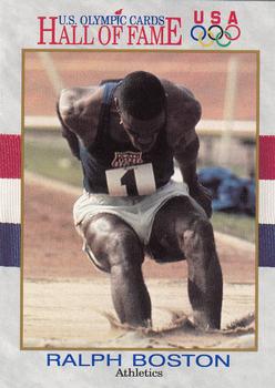 1991 Impel U.S. Olympic Hall of Fame #31 Ralph Boston Front