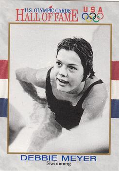 1991 Impel U.S. Olympic Hall of Fame #34 Debbie Meyer Front