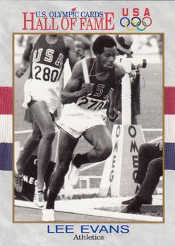 1991 Impel U.S. Olympic Hall of Fame #42 Lee Evans Front