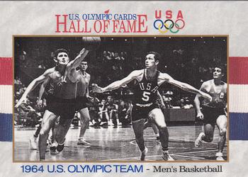 1991 Impel U.S. Olympic Hall of Fame #58 1964 US Olympic Basketball Team Front