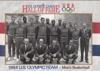 1991 Impel U.S. Olympic Hall of Fame #59 1964 US Olympic Basketball Team Front