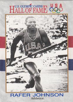 1991 Impel U.S. Olympic Hall of Fame #9 Rafer Johnson Front