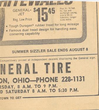 1970-71 Dayton Daily News (M137) #107 Dave Johnson Back