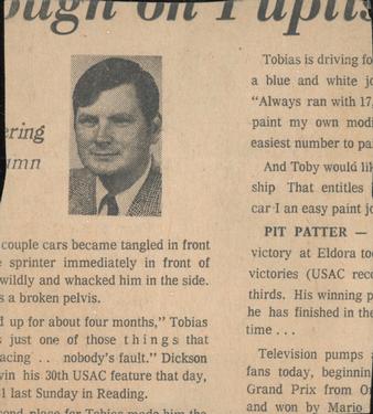 1970-71 Dayton Daily News (M137) #303 Lee Elder Back