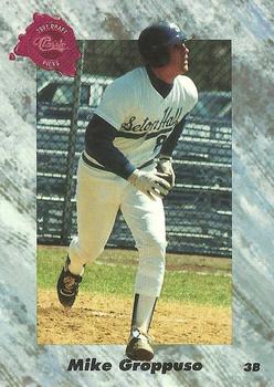 1991 Classic Four Sport #89 Mike Groppuso Front