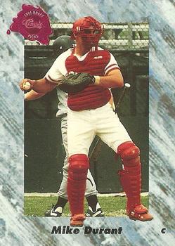 1991 Classic Four Sport #92 Mike Durant Front