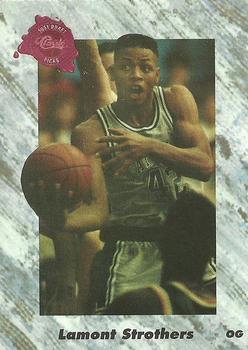 1991 Classic Four Sport #181 Lamont Strothers Front