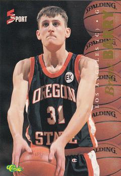 1995 Classic Five Sport #14 Brent Barry Front