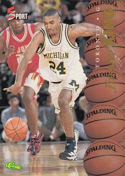 1995 Classic Five Sport #33 Jimmy King Front