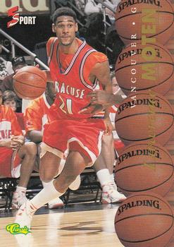 1995 Classic Five Sport #34 Lawrence Moten Front