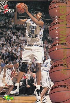 1995 Classic Five Sport #4 Rasheed Wallace Front