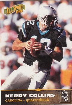 1996-97 Score Board All Sport PPF #31 Kerry Collins Front